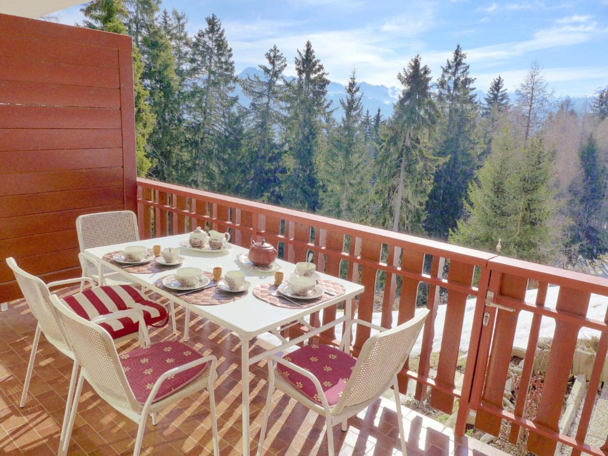 Studio Les Faverges-6 By Interhome Crans-Montana Dış mekan fotoğraf
