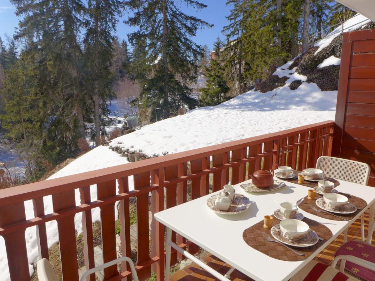 Studio Les Faverges-6 By Interhome Crans-Montana Dış mekan fotoğraf